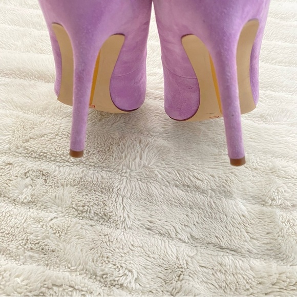 Sam Edelman Hazel Suede Pointed-Toe Pumps Heels Lavender Purple Size 9 - Picture 8 of 15